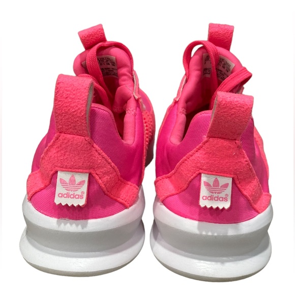 Adidas SL Loop kids size 5 or women’s 6 per size chart. Bright neon pink. - Picture 8 of 8